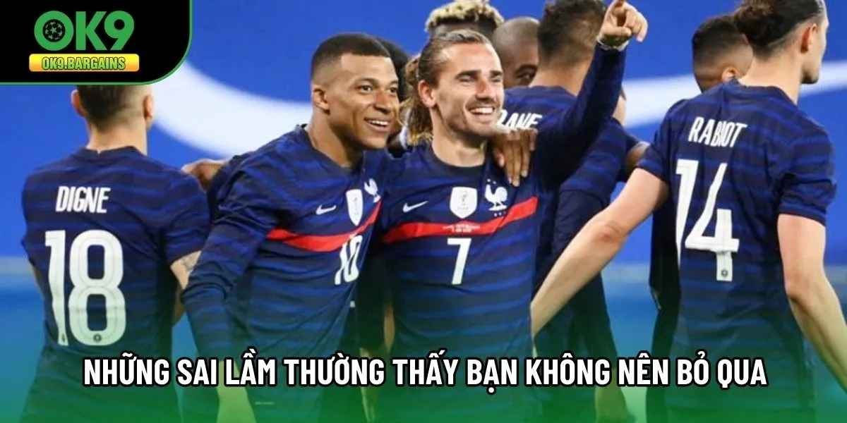 Những sai lầm thường thấy bạn không nên bỏ qua