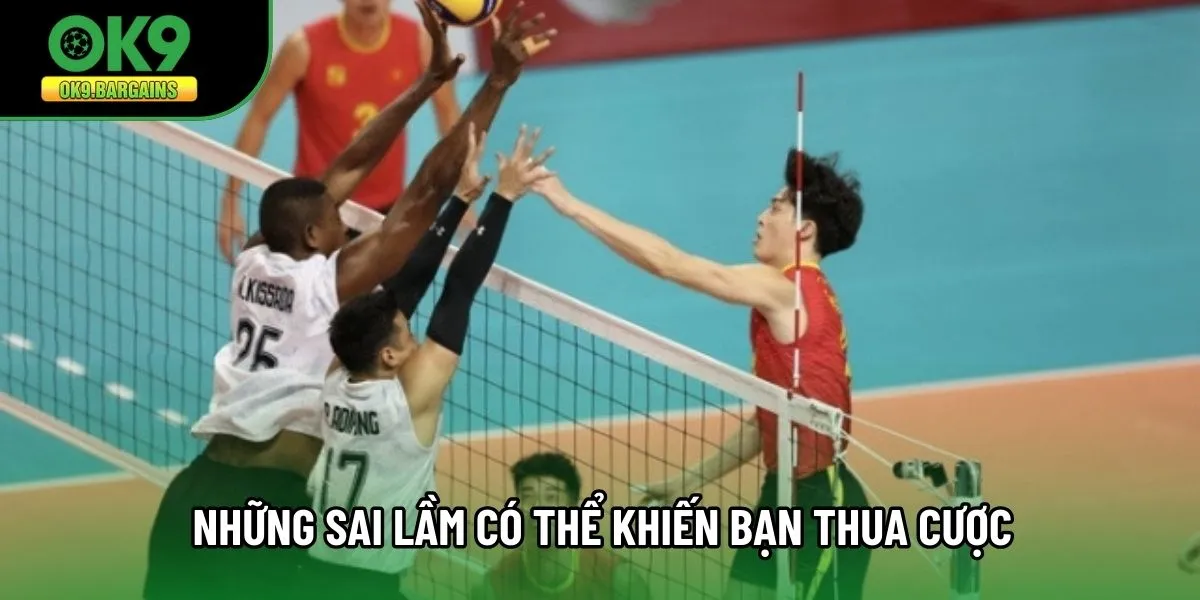 Những sai lầm có thể khiến bạn thua cược