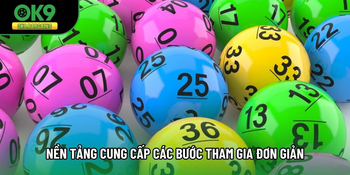 Nền tảng cung cấp các bước tham gia đơn giản