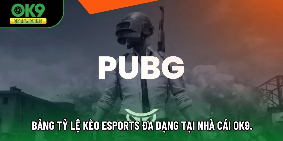 Bảng tỷ lệ kèo Esports đa dạng tại nhà cái OK9